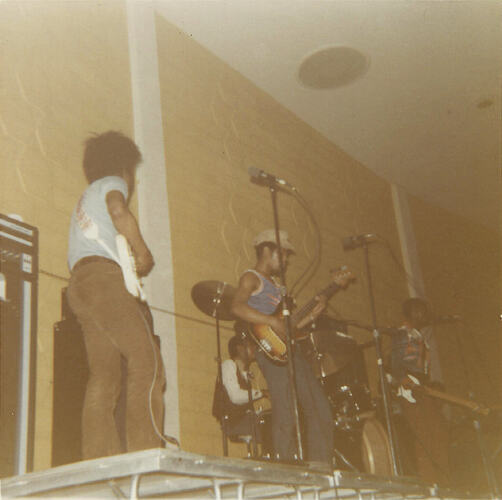 Funkadelic 6:13:71 Evansville Civic Center Gold Room Hazel Fulwood Nelson Ross Worrell copy