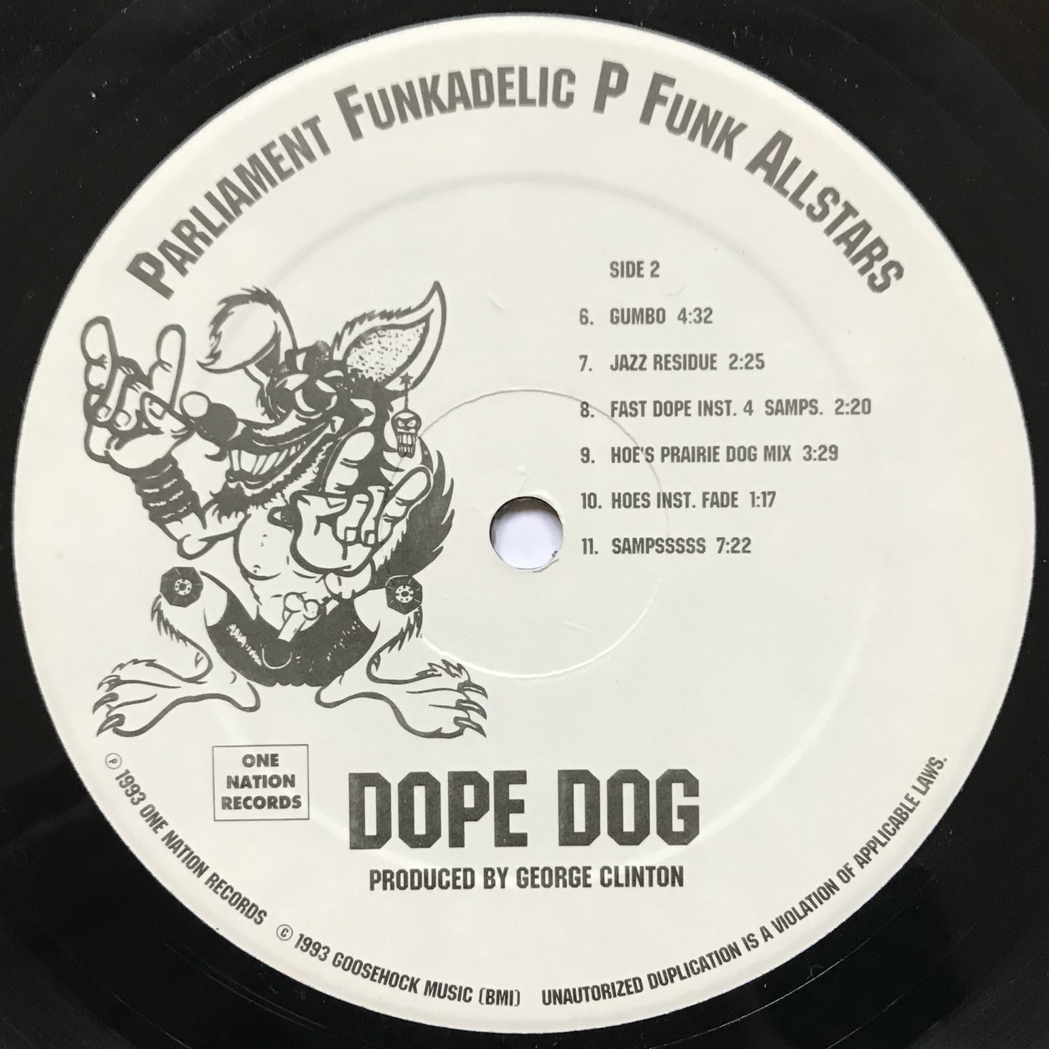 The original Dope Dogs release on One Nation Records - Records/Books ...