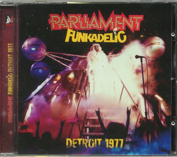 Parliament Funkadelic Detroit 1977 CD - Records/Books - P-Funk Forums